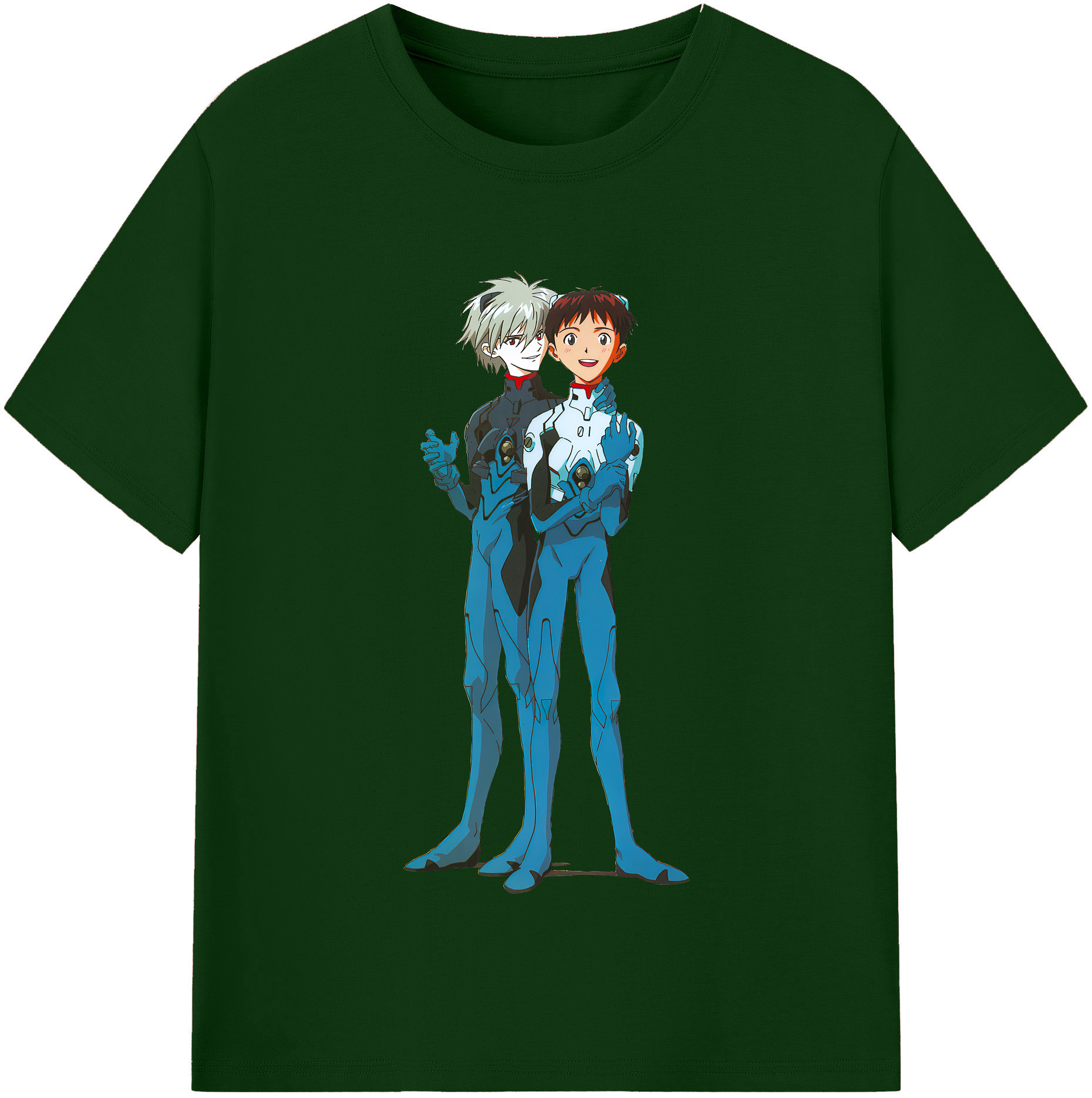 （画像用） EVA 新世紀エヴァンゲリオン 綿100％半袖Tシャツ（フロントプリント）